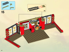 LEGO 70505 instructions page 22 – build guide