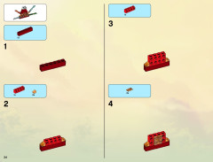 LEGO 70505 instructions page 34 – build guide