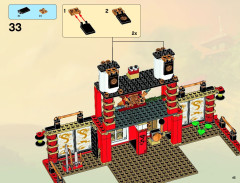 LEGO 70505 instructions page 45 – build guide