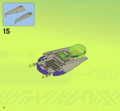 LEGO 7051 instructions page 10 – build guide
