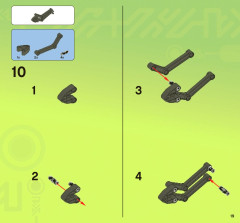 LEGO 7051 instructions page 19 – build guide
