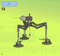 LEGO 7051 instructions page 28 – build guide