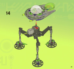 LEGO 7051 instructions page 29 – build guide