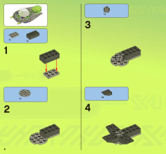 LEGO 7051 instructions page 4 – build guide