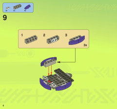 LEGO 7051 instructions page 6 – build guide