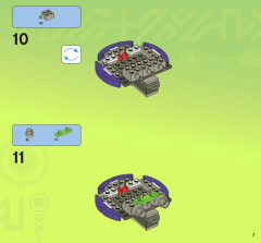 LEGO 7051 instructions page 7 – build guide