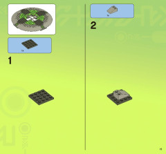 LEGO 7052 instructions page 11 – build guide