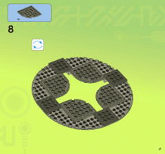 LEGO 7052 instructions page 17 – build guide