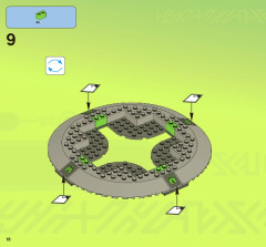 LEGO 7052 instructions page 18 – build guide