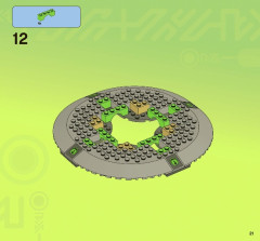 LEGO 7052 instructions page 21 – build guide