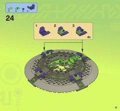 LEGO 7052 instructions page 33 – build guide