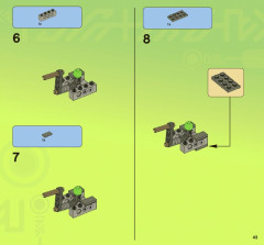 LEGO 7052 instructions page 43 – build guide