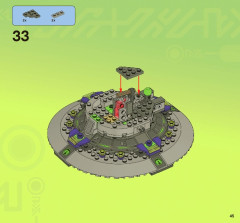 LEGO 7052 instructions page 45 – build guide