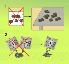 LEGO 7052 instructions page 6 – build guide