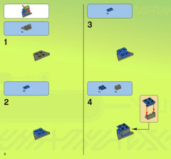 LEGO 7052 instructions page 8 – build guide