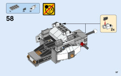 LEGO 70588 instructions page 57 – build guide