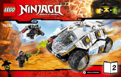 LEGO 70588 instructions page 1 – build guide