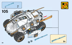 LEGO 70588 instructions page 34 – build guide