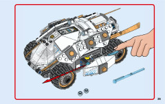 LEGO 70588 instructions page 35 – build guide