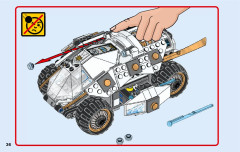 LEGO 70588 instructions page 36 – build guide