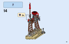 LEGO 70589 instructions page 13 – build guide