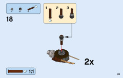 LEGO 70589 instructions page 23 – build guide