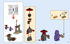LEGO 70589 instructions page 3 – build guide