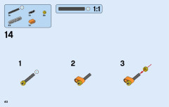 LEGO 70589 instructions page 40 – build guide
