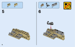 LEGO 70589 instructions page 6 – build guide