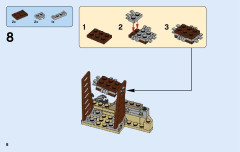 LEGO 70589 instructions page 8 – build guide