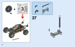 LEGO 70589 instructions page 2 – build guide