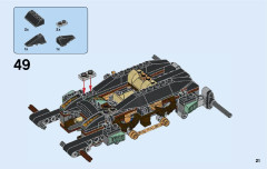 LEGO 70589 instructions page 21 – build guide