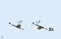 LEGO 70589 instructions page 38 – build guide