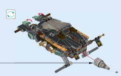 LEGO 70589 instructions page 43 – build guide
