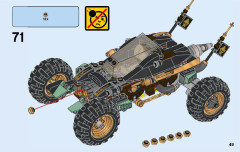 LEGO 70589 instructions page 49 – build guide