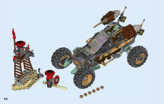 LEGO 70589 instructions page 54 – build guide