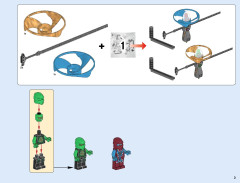 LEGO 70590 instructions page 3 – build guide