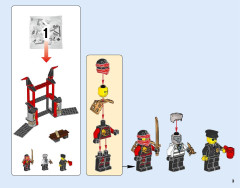 LEGO 70591 instructions page 3 – build guide