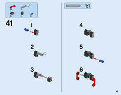 LEGO 70591 instructions page 45 – build guide