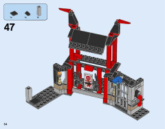 LEGO 70591 instructions page 54 – build guide