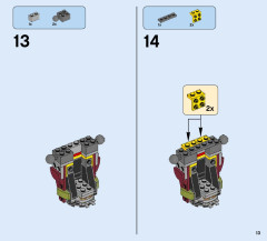 LEGO 70592 instructions page 13 – build guide