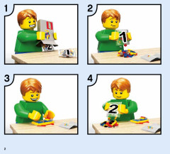 LEGO 70592 instructions page 2 – build guide