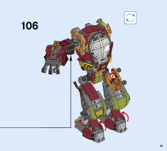 LEGO 70592 instructions page 51 – build guide