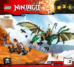 LEGO 70593 instructions page 1 – build guide
