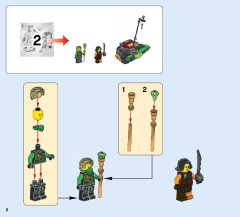 LEGO 70593 instructions page 2 – build guide