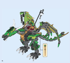 LEGO 70593 instructions page 74 – build guide
