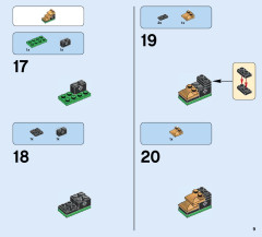 LEGO 70593 instructions page 9 – build guide