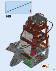 LEGO 70594 instructions page 133 – build guide