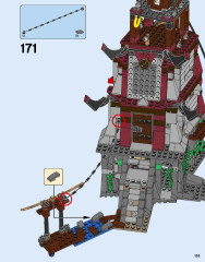 LEGO 70594 instructions page 153 – build guide