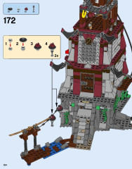 LEGO 70594 instructions page 154 – build guide